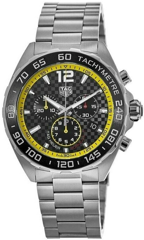 TAG Heuer Miesten kello CAZ101AC.BA0842 Formula 1 Musta/Teräs Ø43 mm