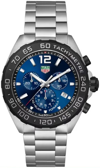 TAG Heuer Miesten kello CAZ101AV.BA0842 Formula 1 Sininen/Teräs Ø43