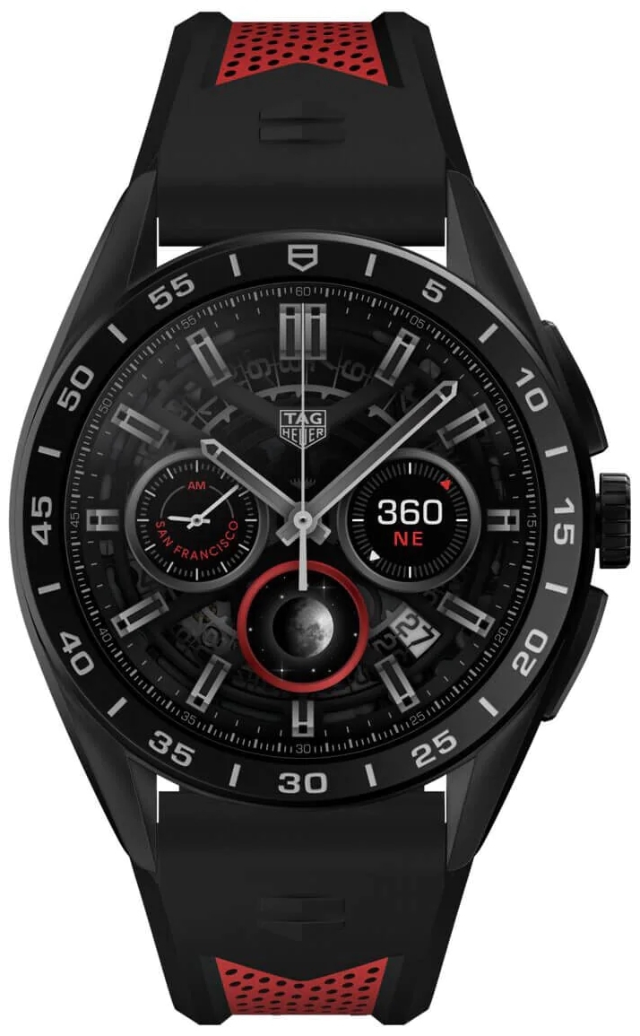 TAG Heuer Miesten kello SBR8A80.EB0259 Connected Kumi Ø42 mm