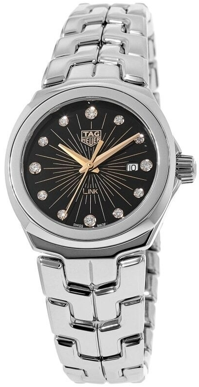 TAG Heuer Naisten kello WBC131F.BA0649 Link Musta/Teräs Ø32 mm