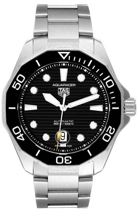 TAG Heuer Miesten kello WBP201A.BA0632 Aquaracer Musta/Teräs Ø43 mm