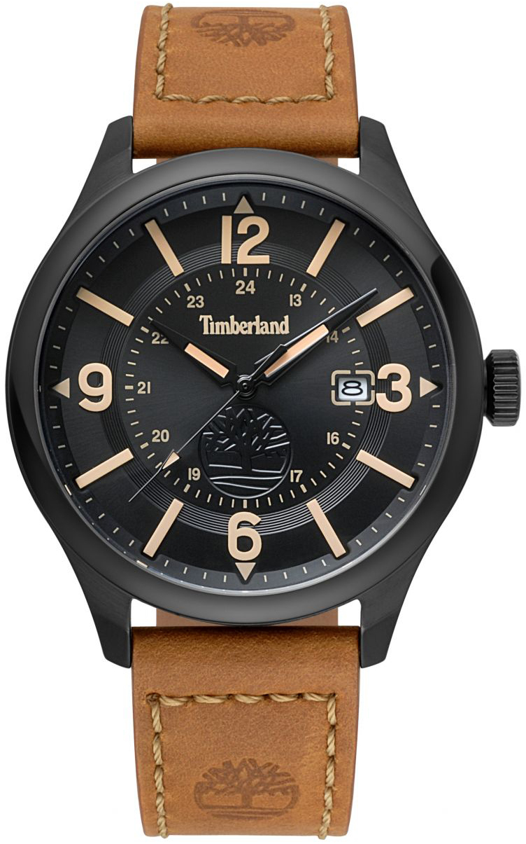 Timberland 99999 Miesten kello 14645JSB/02 Musta/Nahka Ø46 mm