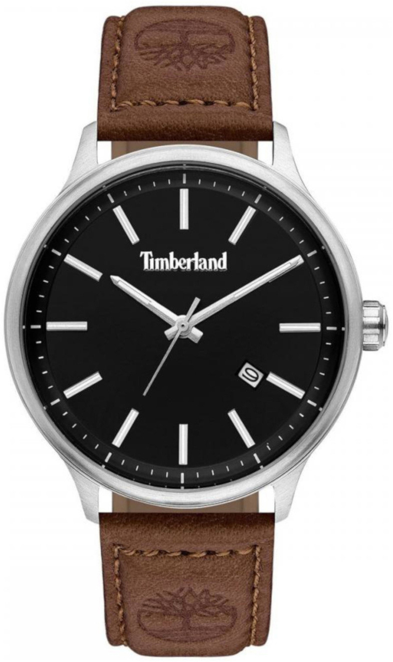 Timberland Miesten kello TBL15638JS.02 Musta/Nahka Ø45 mm