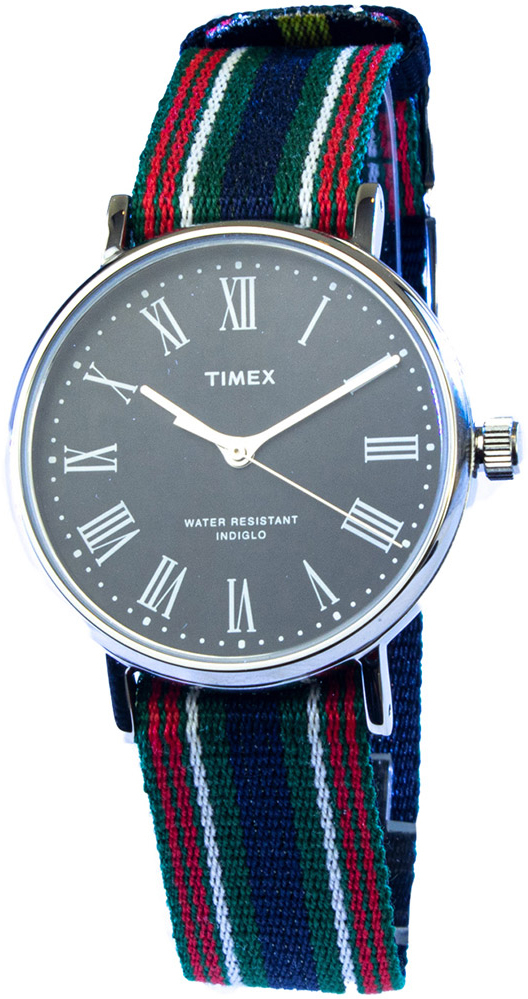 Timex Fairfield ABT541 Musta/Tekstiili Ø37 mm