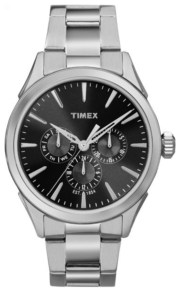 Timex 99999 Miesten kello TW2P97000 Musta/Teräs Ø40 mm