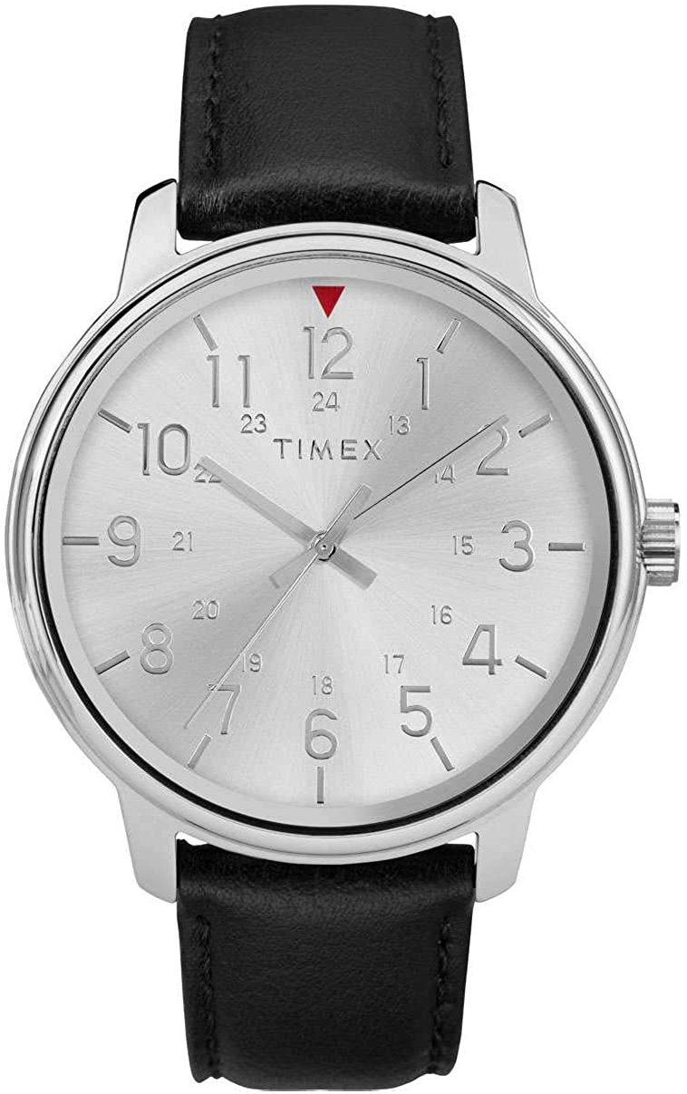 Timex 99999 Miesten kello TW2R85300D7 Hopea/Nahka Ø43 mm