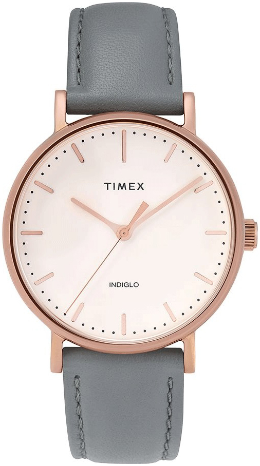 Timex Naisten kello TW2T31800 Fairfield Beige/Nahka Ø37 mm