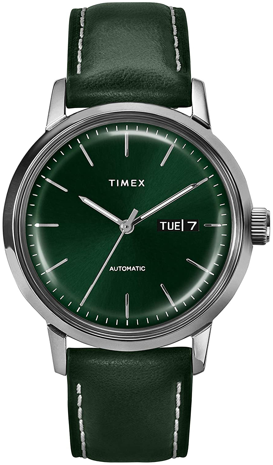 Timex Marlin Miesten kello TW2U11900 Vihreä/Nahka Ø40 mm