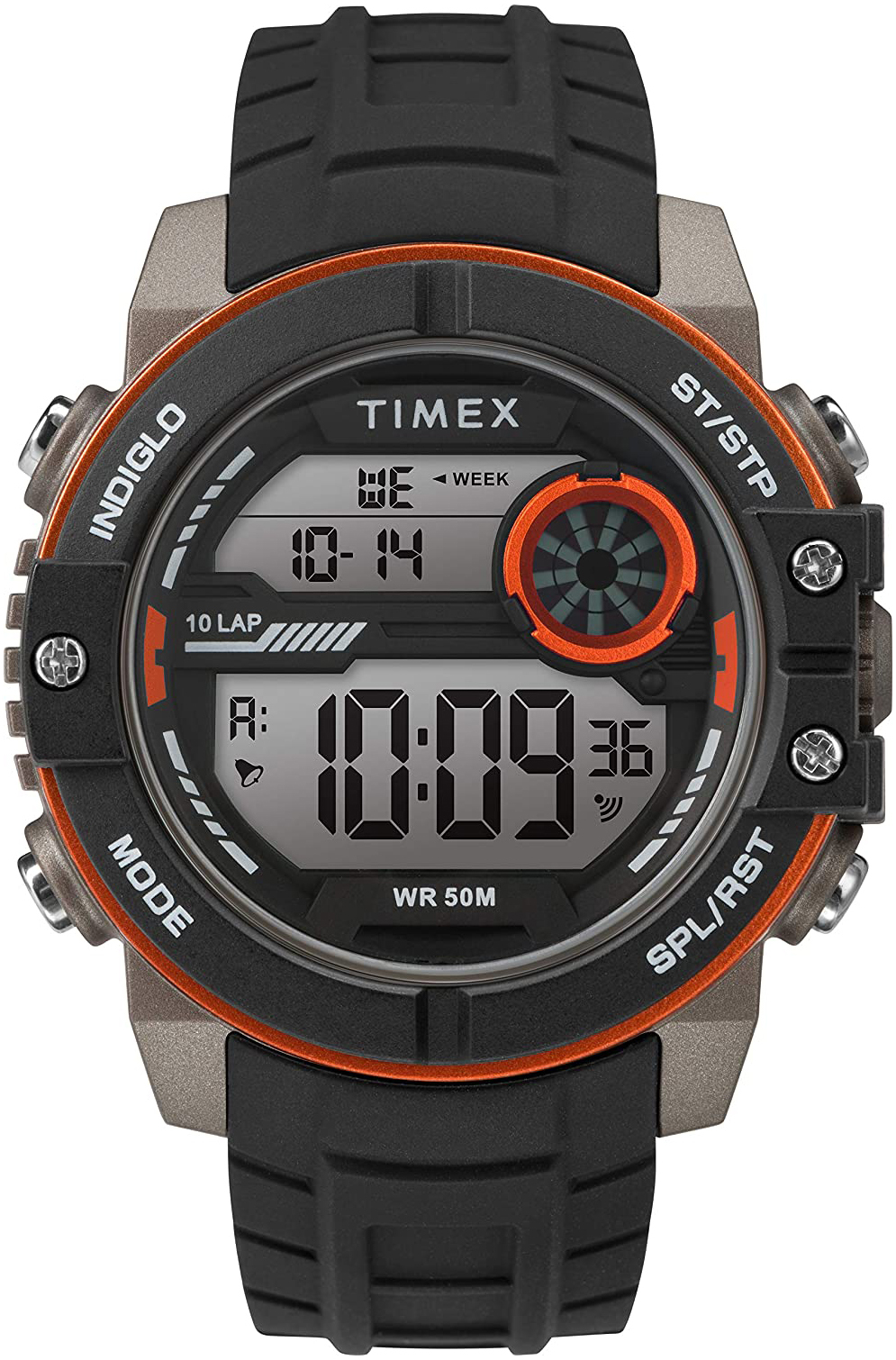 Timex Dgtl Miesten kello TW5M34700 LCD/Kumi Ø40 mm