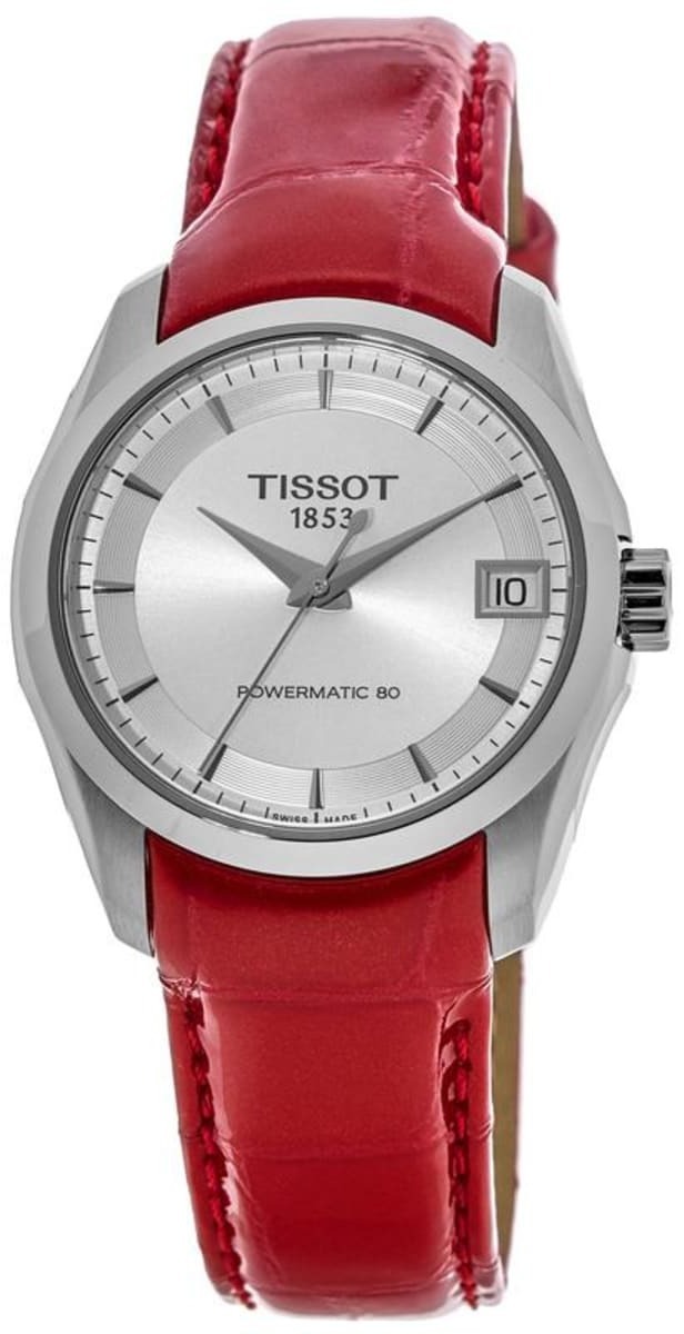 Tissot Naisten kello T035.207.16.031.01 T-Trend Hopea/Nahka Ø32 mm