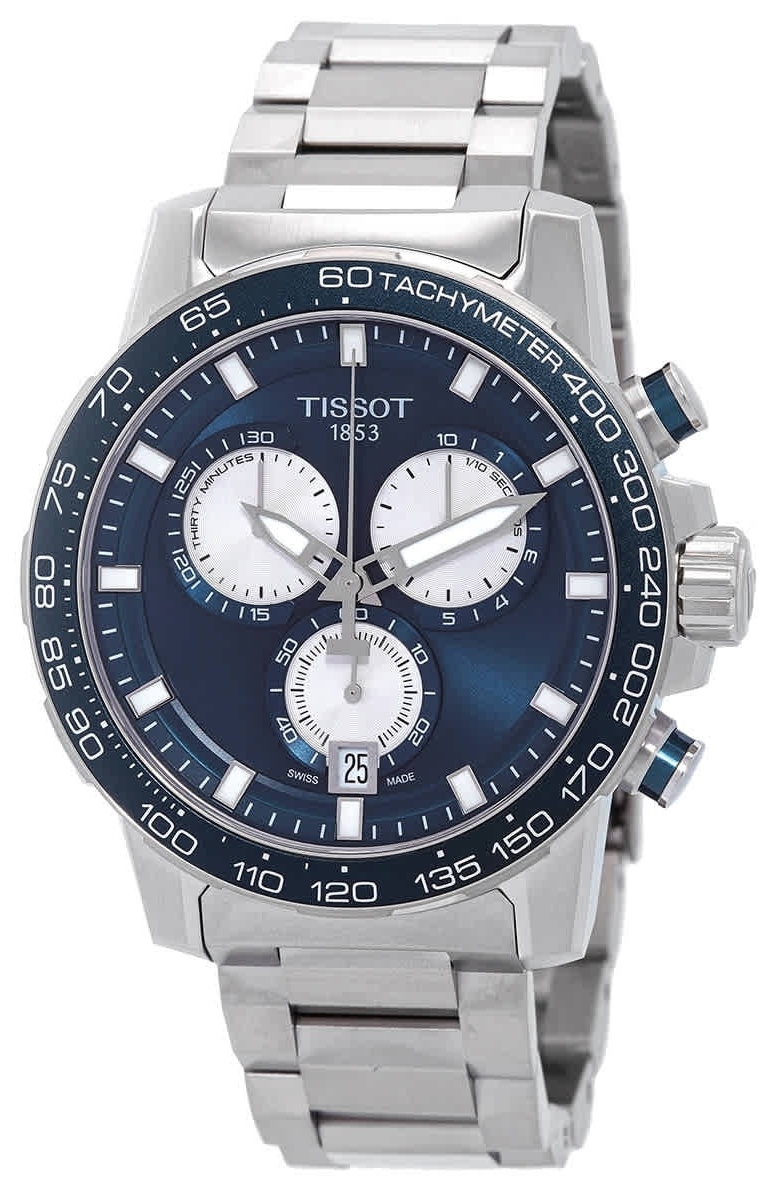 Tissot Miesten kello T125.617.11.041.00 Supersport Sininen/Teräs