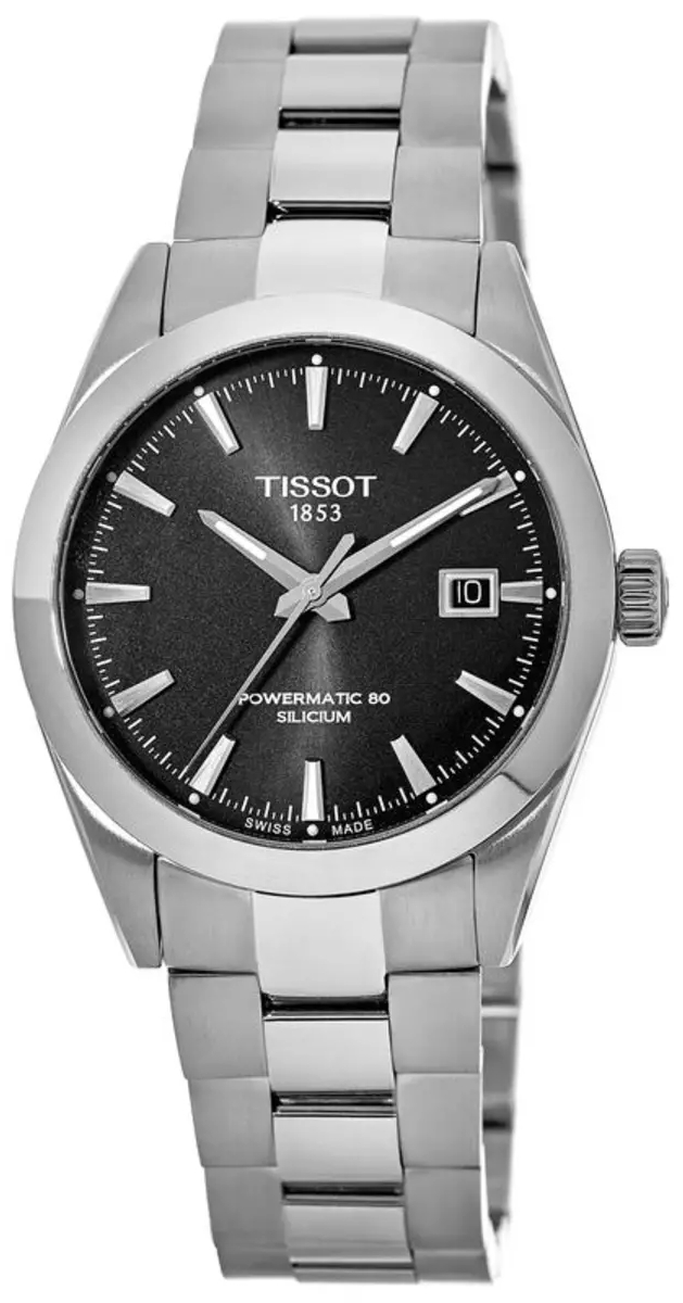Tissot Miesten kello T127.407.11.051.00 T-Classic Musta/Teräs Ø40 mm