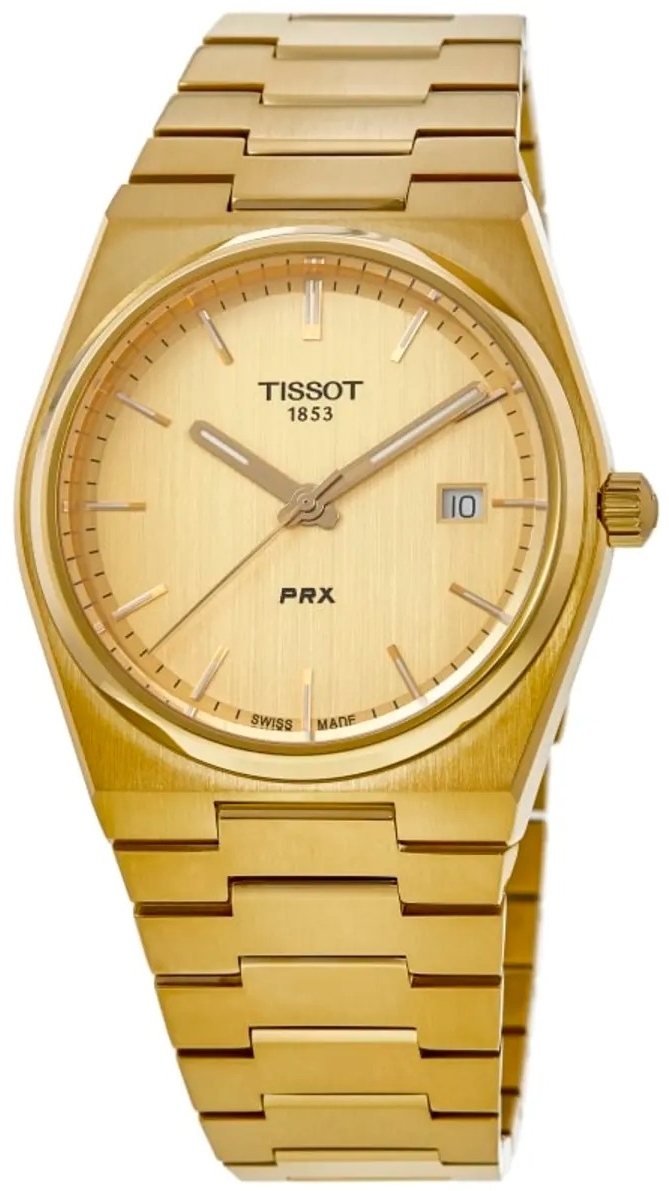 Tissot Miesten kello T137.410.33.021.00 Prx Kullattu/Kullansävytetty