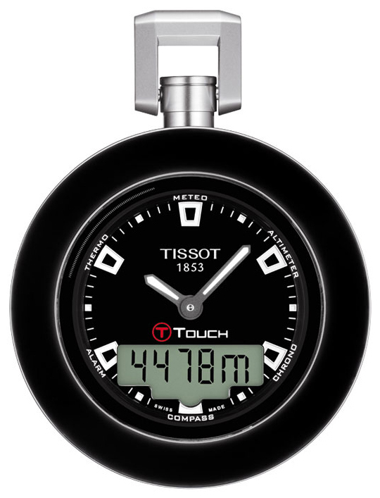 Tissot T-Pocket Pocket Touch T857.420.19.051.00 Musta Ø48 mm