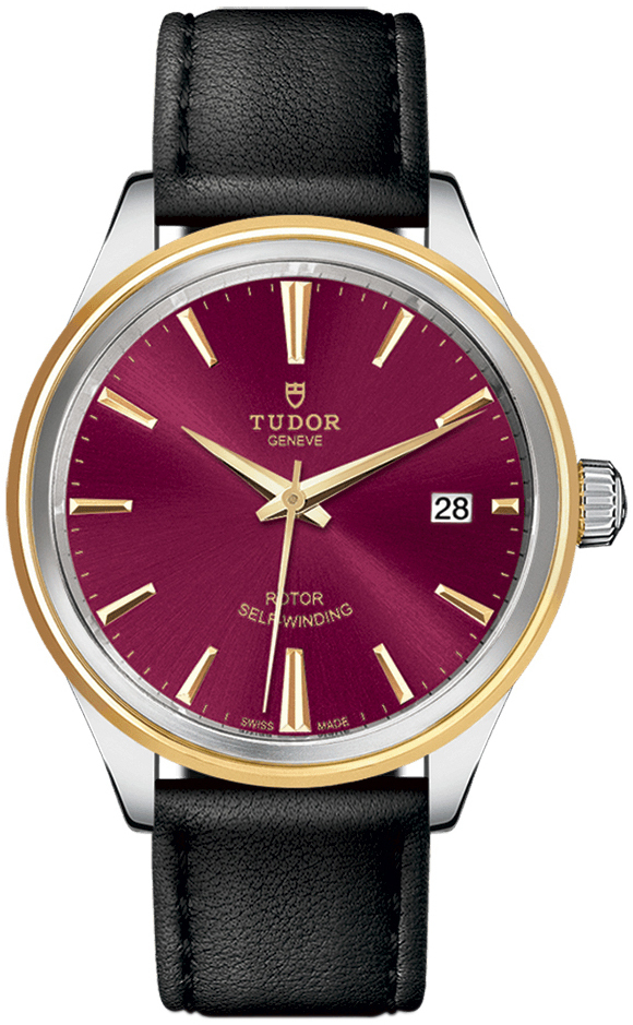 Tudor 12503-0014 Style Punainen/Nahka Ø38 mm