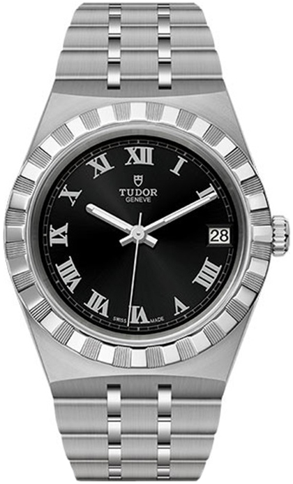 Tudor Naisten kello M28400-0003 Royal Musta/Teräs Ø34 mm