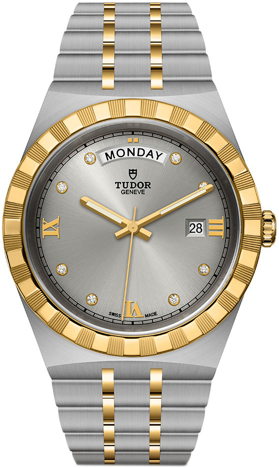 Tudor Miesten kello M28603-0002 Royal Hopea/18K keltakultaa Ø41 mm