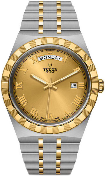 Tudor Miesten kello M28603-0004 Royal Kullattu/18K keltakultaa Ø41 mm