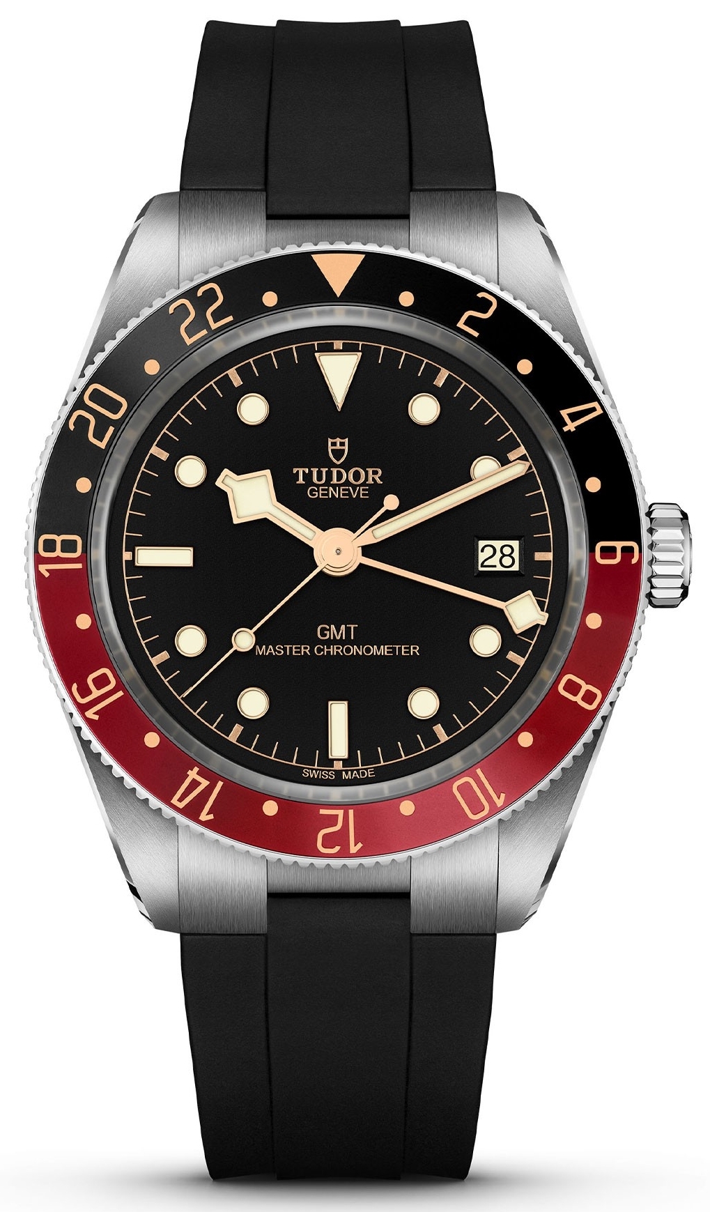 Tudor Miesten kello M7939G1A0NRU-0002 Black Bay 58 GMT Musta/Kumi