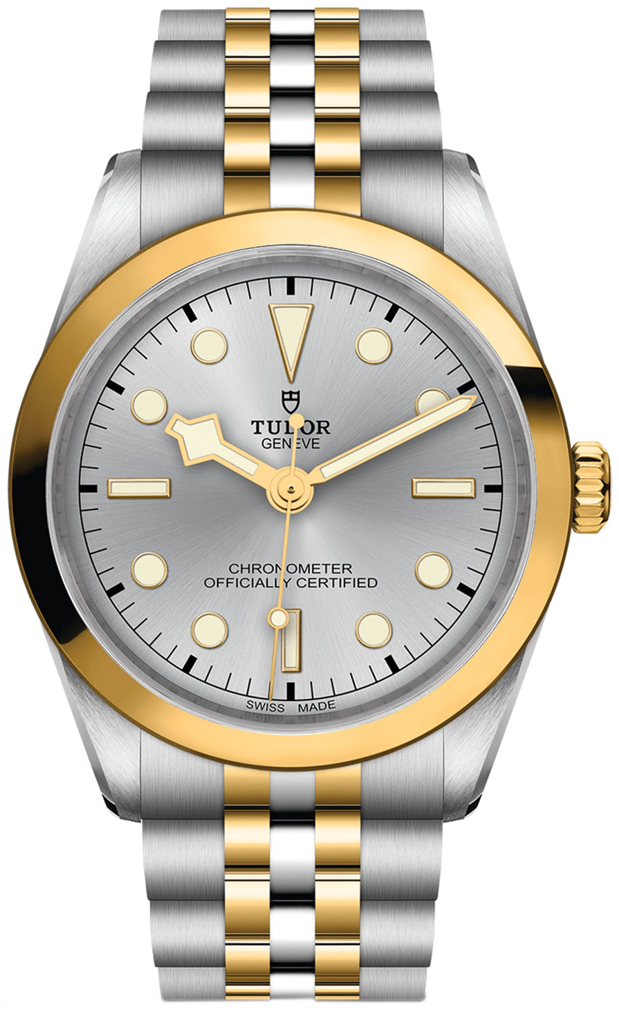 Tudor Naisten kello M79643-0002 Black Bay Hopea/Teräs Ø36 mm