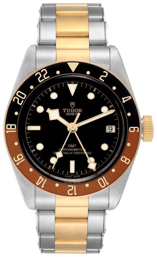 Tudor M79833MN-0001 Black Bay GMT Musta/Kullansävytetty teräs Ø41