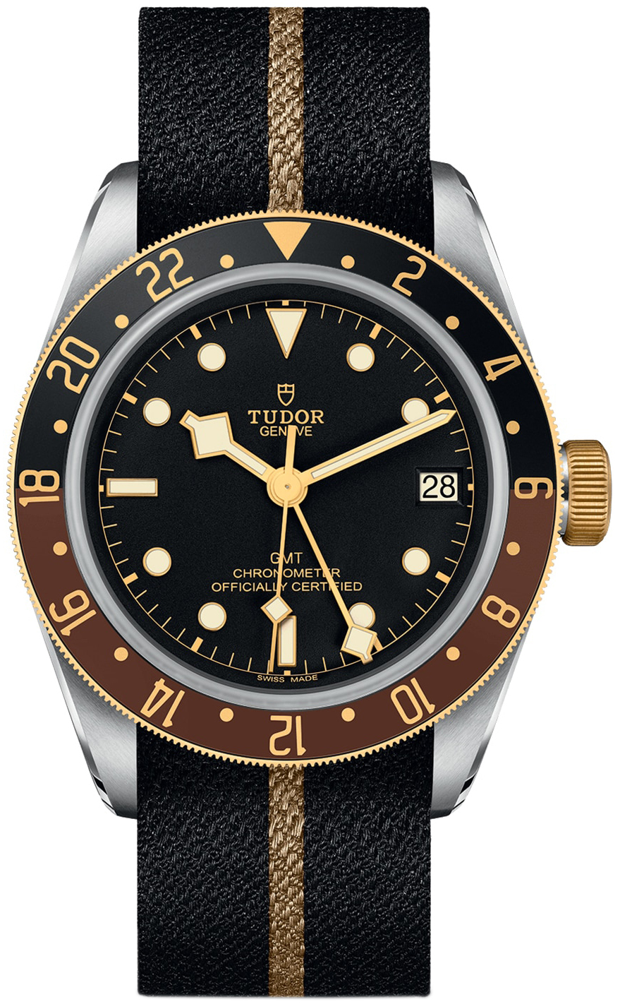 Tudor M79833MN-0004 Black Bay GMT Musta/Tekstiili Ø41 mm