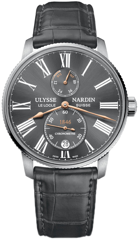 Ulysse Nardin Miesten kello 1183-310-42-BQ Marine Torpilleur