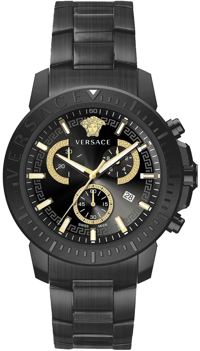 Versace Miesten kello VE2E00621 New Chrono Chronograph 45mm