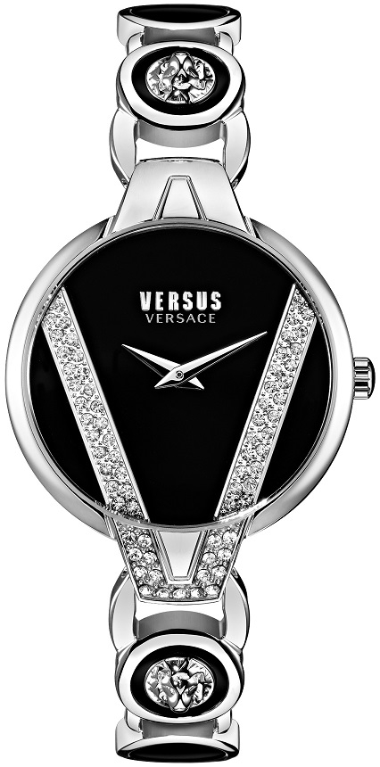 Versus by Versace Naisten kello VSPER0119 Saint Germain Musta/Teräs