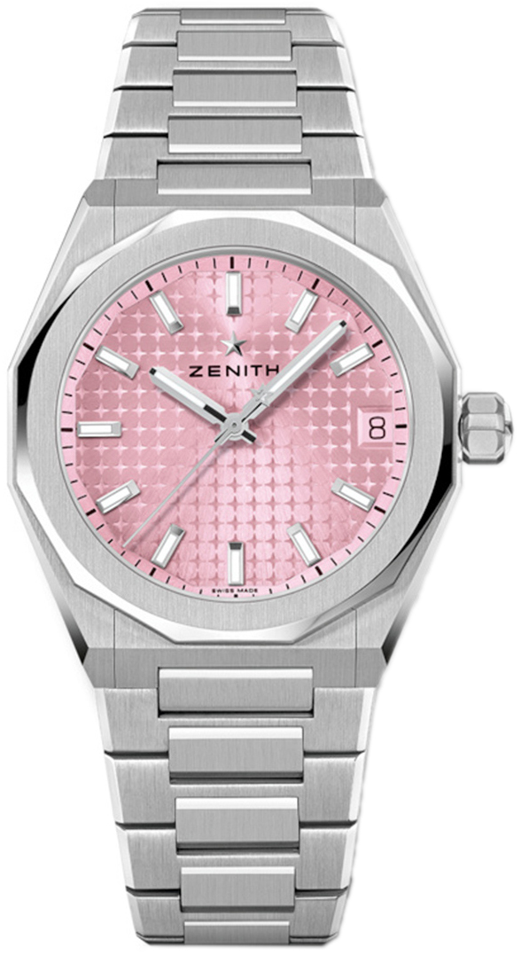 Zenith Naisten kello 03.9400.670-18.I001 Defy Skyline Pinkki/Teräs